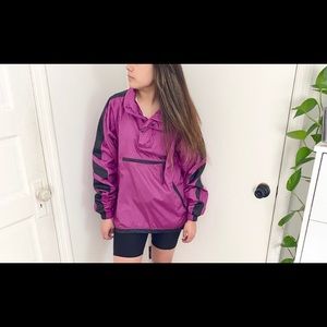 THE NORTH FACE Vintage purple windbreaker Large